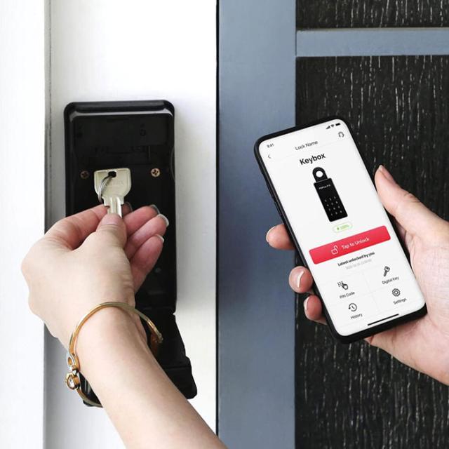 キーボックス POPULIFE ポピュライフ スマートキーボックス セキュリティ 鍵紛失 持ち忘れ 防止 スマホ連携 Bluetooth 送料無料_5