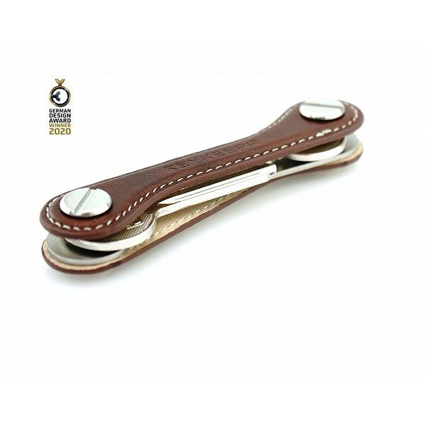 KEYKEEPA Leather (モカ) キーケース メンズ KEYKEEPA Leather moka キーキーパ レザー