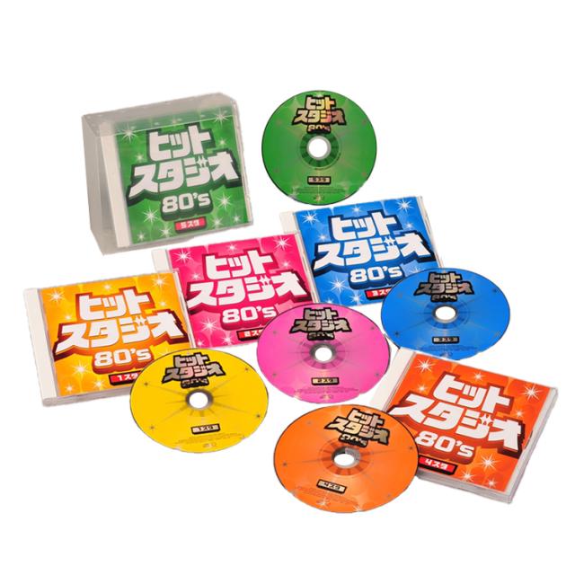 新品 ヒットスタジオ80’s CD5枚組 全75曲 歌詞付き 収納ケース入り (CD) DYCL-1441-5
