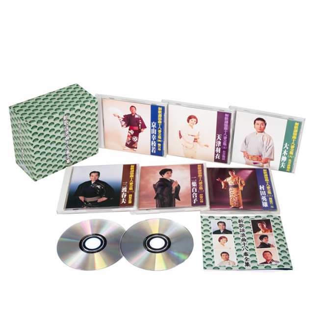 新品 新 歌謡浪曲十八番全集 CD6枚組 / 別冊歌詞ブックレット、カートンBOX付 (CD) TFC-2841-6