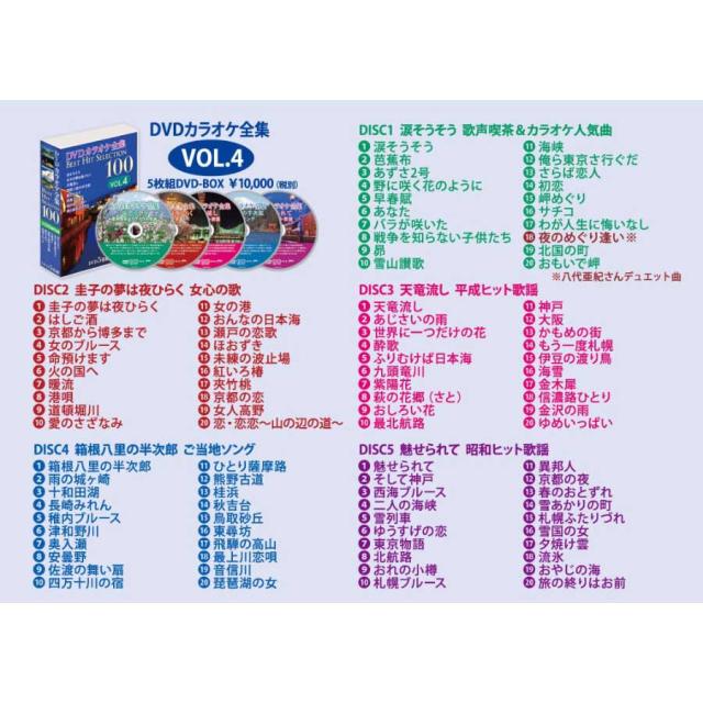 新品 DVD カラオケ全集 BOX 40枚組 全800曲 Best Hit Selection (DVD) DKLK-1001-8_5