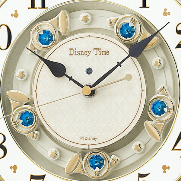 送料無料 ! 電波掛け時計 SEIKO×ディズニー 電波時計 からくり時計