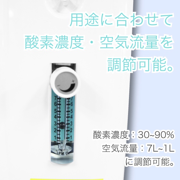 送料無料 ! 酸素発生器 家庭用 RS-E1837 据え置きタイプ 濃度・流量 
