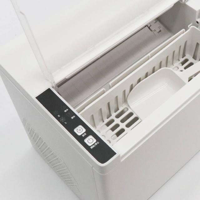 送料無料 ! 製氷機 最短5分 家庭用 高速製氷機 製氷2サイズ 穴あきキャップ型 コンパクト 省スペース ポータブル電源対応 【 アイス 氷 メーカー 時短調理 キッチン家電 小型 速い アウトドア 持ち運び 便利 新着!】 送料込 100S◇ 製氷機_8
