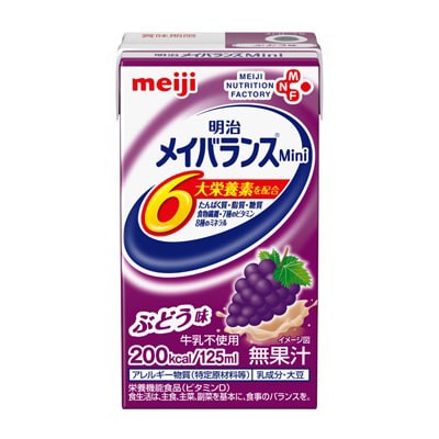 介護食  明治  メイバランス mini パック  200kcal  125ml  選べる3種類×24本  合計72本入り    meiji 介護食  防災 備蓄 常温 保存  栄養補助 栄養補給の通販は