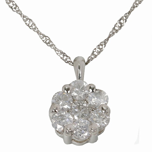 ペンダント　ネックレス　ダイヤモンド　0.3ct　プラチナ　Pt　セブンストーン　7ストーン　7石　レディース　アクセサリー　ジュエリー　ギフト　430140　ダイヤの通販は