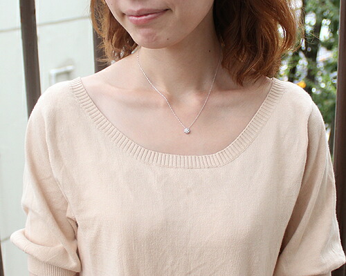 ペンダント　ネックレス　ダイヤモンド　0.1ct　18金　ホワイトゴールド　K18　WG　ハート　クローバー　レディース　アクセサリー　ジュエリー　ギフト　ダイヤ　269955_2