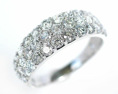 リング　ダイヤモンド　1.5ct　プラチナ　Pt　パヴェ　パべ　レディース　アクセサリー　ジュエリー　ギフト　116173　ダイヤの通販は