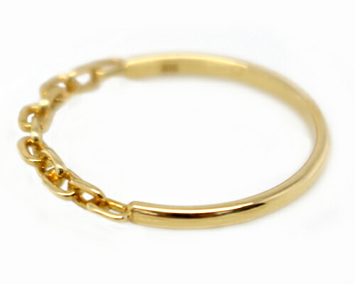 リング 地金 10金 イエローゴールド ホワイトゴールド ピンクゴールド K10 YG WG PG 鎖 レディース アクセサリー ジュエリー ギフト 82662 リング 地金 10金 イエローゴールド ホワイトゴールド ピンクゴールド K10 YG WG PG 鎖 レディース アクセサリー ジュエリー ギフト 82662