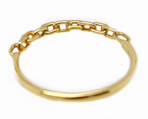 リング 地金 10金 イエローゴールド ホワイトゴールド ピンクゴールド K10 YG WG PG 鎖 レディース アクセサリー ジュエリー ギフト 82662 リング 地金 10金 イエローゴールド ホワイトゴールド ピンクゴールド K10 YG WG PG 鎖 レディース アクセサリー ジュエリー ギフト 82662