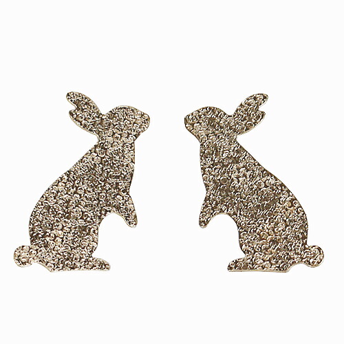 ピアス　地金　　10金　K10　うさぎ　ラビット　レディース　アクセサリー　ジュエリー　ギフト　m8327ty