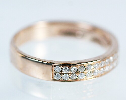 リング ダイヤモンド 0.25ct 18金 ピンクゴールド K18 PG リング ダイヤモンド 0.25ct 18金 ピンクゴールド K18 PG