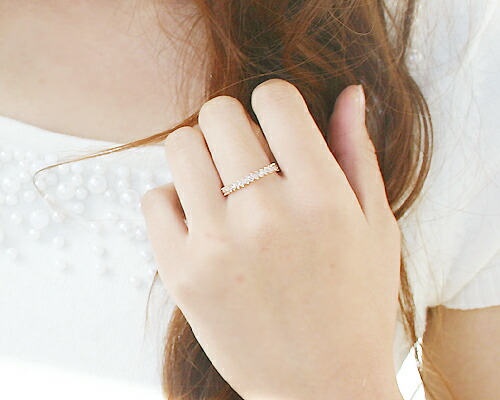リング　ダイヤモンド　0.5ct　18金　ホワイトゴールド　ピンクゴールド　K18　WG　PG　エタニティ　レディース　アクセサリー　ジュエリー　ギフト　138468　ダイヤ_2