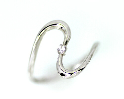 リング　ダイヤモンド　0.01ct　10金　ホワイトゴールド　ピンクゴールド　K10　WG　PG　ピンキー　ファランジ　レディース　アクセサリー　ジュエリー　ギフト　82462tw　ダイヤ
