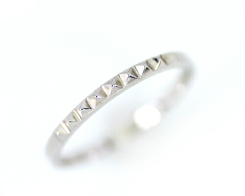 リング　地金　10金　ホワイトゴールド　ピンクゴールド　K10　WG　PG　ピンキー　ファランジ　レディース　アクセサリー　ジュエリー　ギフト　82451twの通販は 12,375円