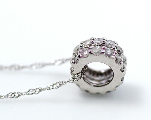 ペンダント　ネックレス　ダイヤモンド　0.3ct　プラチナ　Pt　フル　エタニティ　フルエタ　レディース　アクセサリー　ジュエリー　ギフト　e00110　ダイヤ_1