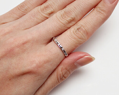 リング　ダイヤモンド　0.03ct　10金　ホワイトゴールド　K10　WG　ハート　レディース　アクセサリー　ジュエリー　ギフト　81265　ダイヤ_2