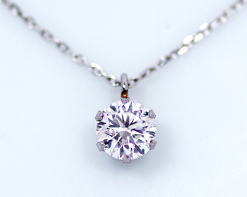 ペンダント　ネックレス　ダイヤモンド　0.3ct　18金　ホワイトゴールド　K18　WG　一粒　1粒　ソリティア　6本爪　6爪　レディース　アクセサリー　ジュエリー　ギフト　226885　ダイヤ