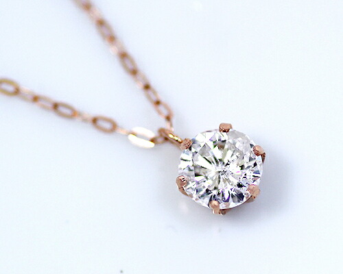 ペンダント ネックレス ダイヤモンド 0.6ct 18金 ホワイトゴールド 