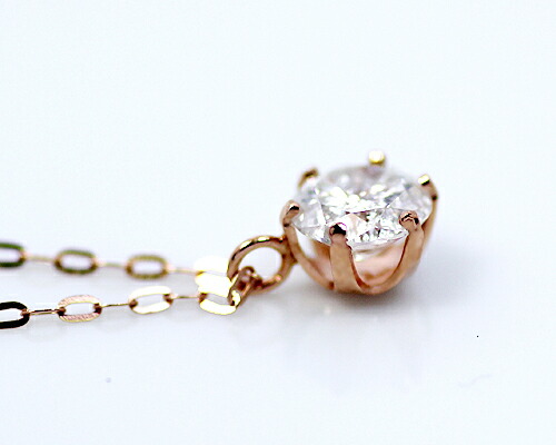 ペンダント ネックレス ダイヤモンド 0.6ct 18金 ホワイトゴールド 