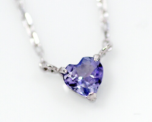 ネックレス プラチナ ハート ネックレス タンザナイト 12月 誕生石 一粒ペンダント レディース 2023 ネックレス タンザナイト ハートネックレス プラチナ900 ダイヤモンド