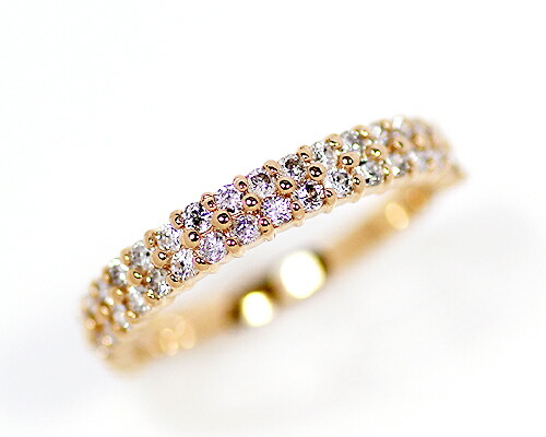 リング　ダイヤモンド　0.5ct　18金　ホワイトゴールド　ピンクゴールド　K18　WG　PG　エタニティ　レディース　アクセサリー　ジュエリー　ギフト　116731　ダイヤ