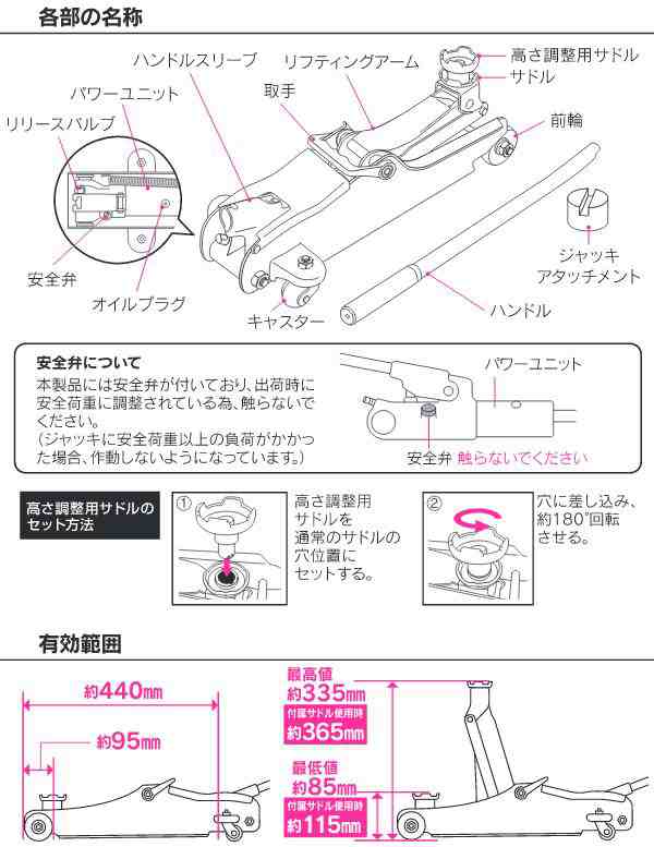 大自工業  2t 油圧 ジャッキ ローダウン お取り寄せ商品