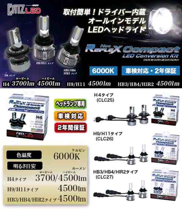 CATZ CLC25 リフレクス ネオ コンパクト LED ヘッドライト