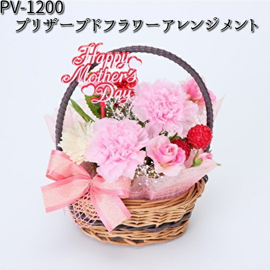 PV-1200 プリザーブドフラワーアレンジメント フローレックス PV1200【送料無料（沖縄・離島は除く）】【メーカー直送品】【同梱/代引不可】【花 フラワー アレンジメント 】