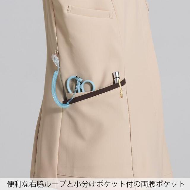 FOLK　フォーク　3026SC　nuovo　レディース　ワンピース　ブラック×バーガンディ　ヌーヴォ　お取り寄せ商品　女性用　事務服_6
