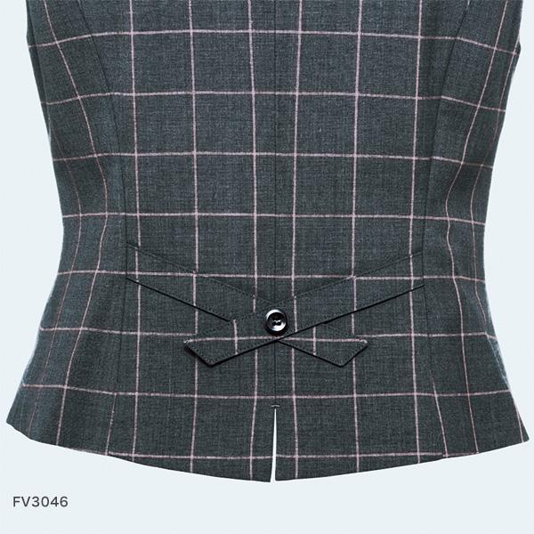 FOLK フォーク　FV3046　ベスト　レディース　全2色【お取り寄せ製品】【女性用　事務服　営業　受付嬢　リクルート　スーツ　制服】