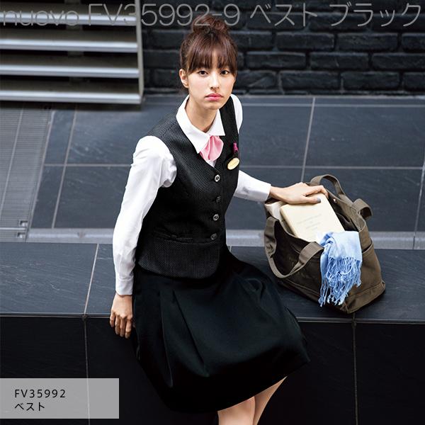 FOLK フォーク FV35992-9 ベスト レディース ブラック【お