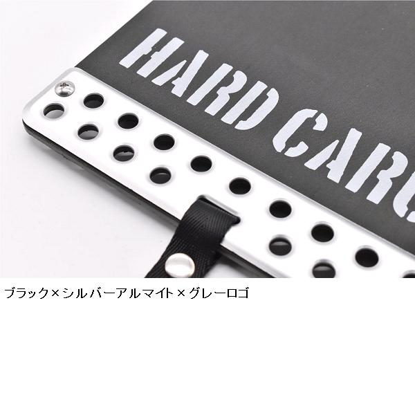HARD CARGO　ハードカーゴ　マッドフラップ　マッドガード　レッド×ブラックアルマイト×ブラックロゴ　アトレー・ハイゼットカーゴ専用　2027012【メーカー直送品】【代引き不可】軽ワゴン　軽バン　泥除け_5