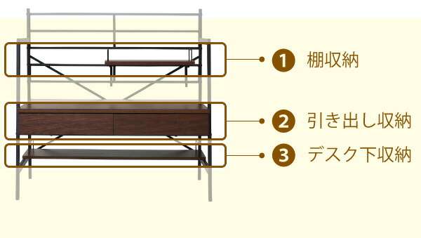 ジェイケイプラン　KKS-0015-BR　2WAY パソコンデスク 幅90cm　ローデスク　ブラウン【組立式】【メーカー直送品】【同梱／代引不可】_9