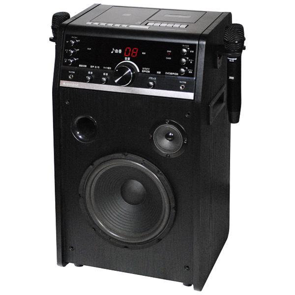 ANABAS DVD-K110 DVD カラオケ システム ブラック 送料無料(沖縄