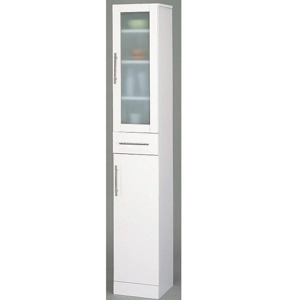 【送料無料(北海道・沖縄・離島を除く)】クロシオ　23462　カトレア食器棚30-180　ホワイト【組み立て式】【メーカー直送】【同梱／代引不可】【食器棚 キッチンボード】の通販は
