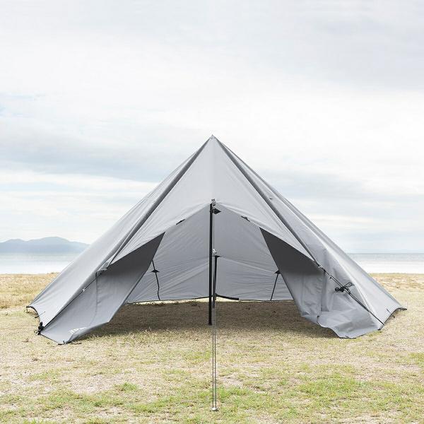 Mt.SUMI　TS2212N-TP-M　モルフォタープ T/C ノナキャノピー【送料無料(北海道・沖縄・離島を除く)】【お取り寄せ商品】アウトドア　キャンプ　薪ストーブ 　焚き火　専用　TC　タープ　マウントスミ_3