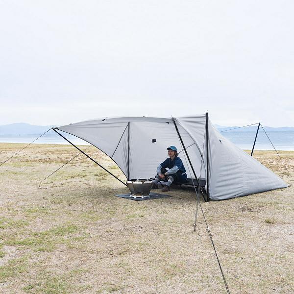Mt.SUMI　TS2212N-TP-M　モルフォタープ T/C ノナキャノピー【送料無料(北海道・沖縄・離島を除く)】【お取り寄せ商品】アウトドア　キャンプ　薪ストーブ 　焚き火　専用　TC　タープ　マウントスミ_5