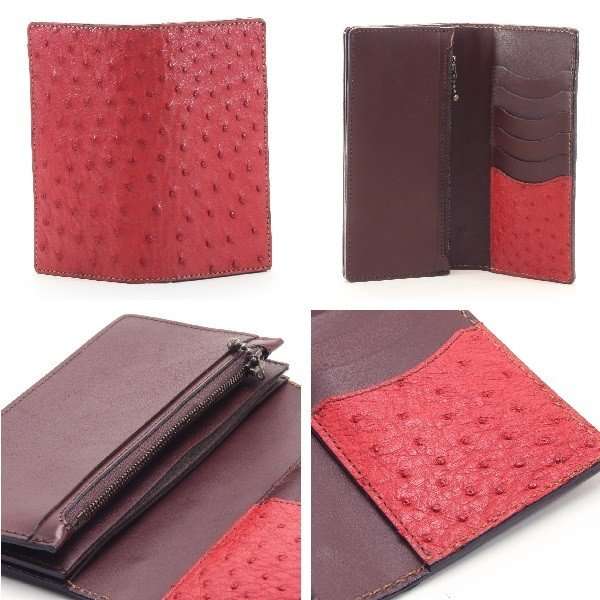 【送料無料(沖縄・離島を除く)】KC s  ケーシーズ  KPW041　ウォレット スタンダード オーストリッチ　KPW-041【お取り寄せ商品】【代引不可】【ケイシイズ/LEATHER CRAFT/長財布】