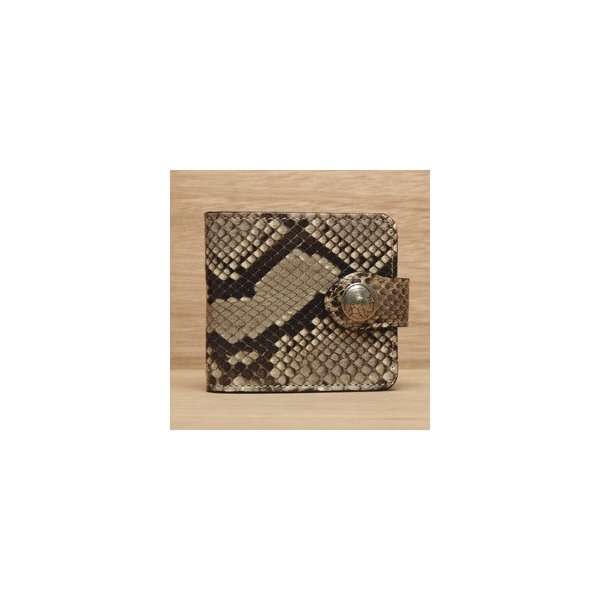 【入荷未定】【送料無料(沖縄・離島を除く)】KC s  ケーシーズ   KNB526　プレーン パイソン ビルフォード ライセンスケース付　KNB-526【お取り寄せ商品】【ケイシイズ/LEATHER CRAFT/二つ折り財布】