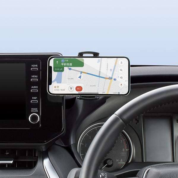 ハリアー60系スマホホルダースマホトレイSY-HR8 槌屋ヤック