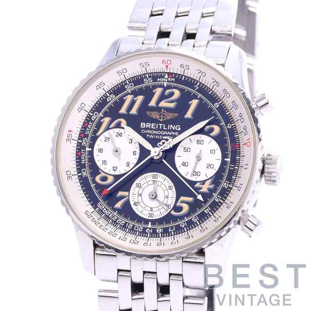 中古】BREITLING NAVITIMER TWIN-SIXTY II ブライトリング ナビタイマー ツインシックスティII A39022.1の通販は