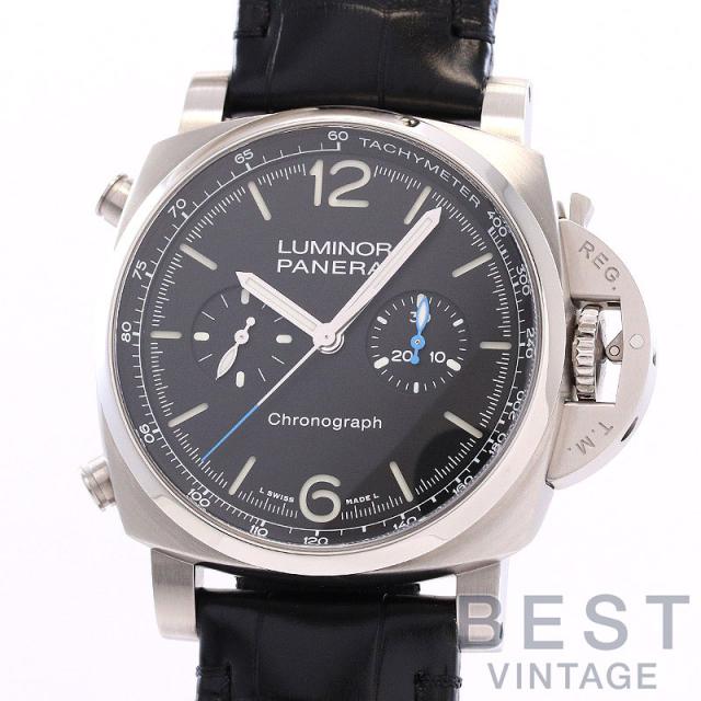 【中古】OFFICINE PANERAI LUMINOR CHRONO 44MM オフィチーネ・パネライ ルミノール クロノ 44MM PAM01109の通販は