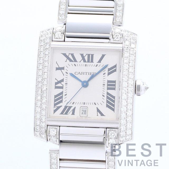 【中古】CARTIER TANK FRANCAISE LARGE MODEL カルティエ タンク フランセーズ LM WE1003SCの通販は