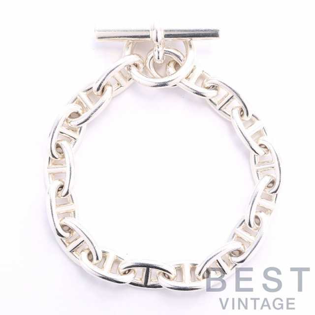 【中古】HERMES CHAINE D’ANCRE BRACELET MM 16PIECES エルメス シェーヌダンクル モアイヤンモデル 16コマ -の通販はその他腕時計