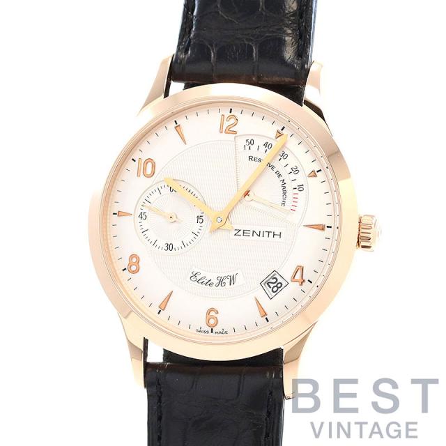 【中古】ZENITH CLASS ELITE HW RESERVE DE MARCHE ゼニス クラス エリート HW リザーブ・ド・マルシェ 17.1125.655/01