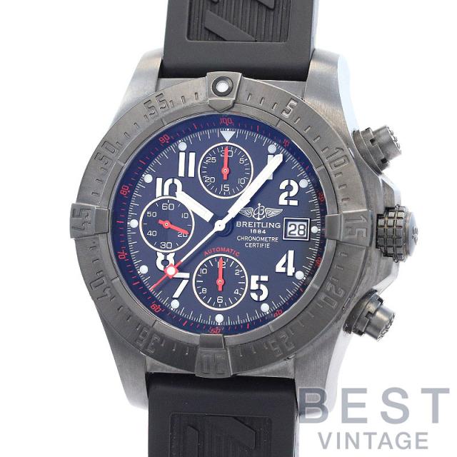 【中古】BREITLING AVENGER SKYLAND BLACK STEEL LIMITED EDITION ブライトリング アベンジャー スカイランド ブラックスチール リミテッドエディション M1338010/B864/120S (M338B64DPB) 224,400円