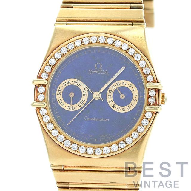 【中古】OMEGA CONSTELLATION DAY-DATE LAPIS LAZULI DIAL オメガ コンステレーション デイデイト ラピスラズリダイヤル 496.1071