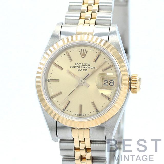 【中古】ROLEX OYSTER PERPETUAL DATE LADY 26 ロレックス オイスターパーペチュアル デイト レディ 26 69173 404,910円
