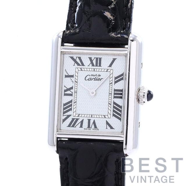 【中古】CARTIER MUST TANK SMALL MODEL カルティエ マストタンク SM W1016530